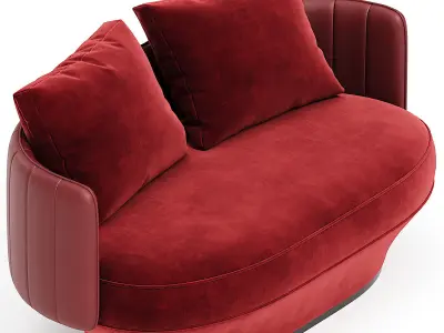 PARADISE BIRD  seater sofa By Wittmann 3D model