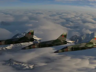 MiG-23 flogger 3D model