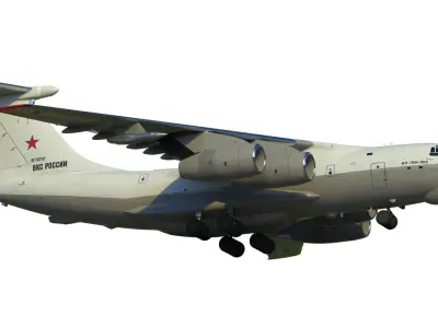 Il-78 M-90A refueling tanker 3D model