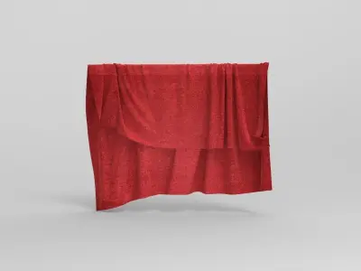 Set 7 in 1 Cloth 3 Low-poly 3D model
