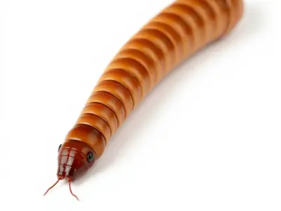 Realistic Millipede Model Pack with Detailed Segments Low-poly 3D model