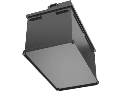 12 Volt Car Battery 3D model