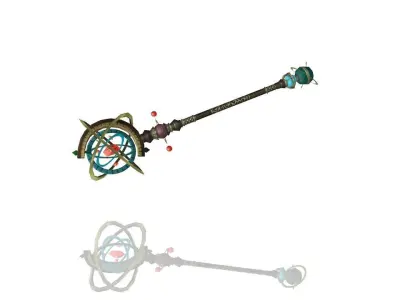 Time Scepter Low-poly 3D model