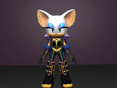 ruoge rockstar 3D model