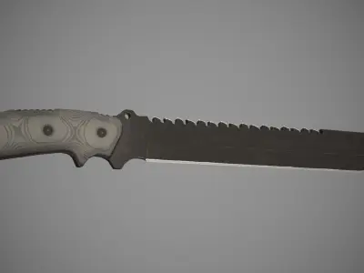 Knife Steel Eagle 111AHP Low-poly 3D model