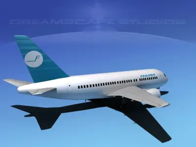 Boeing 767-100 Finnair 3D model