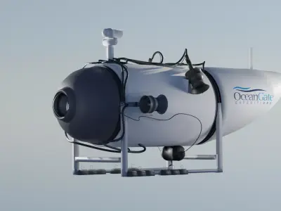 Sumergible Titan 3D 3D model