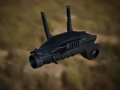 FN GL1 PBR Free low-poly 3D model