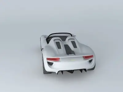 Porsche 918 Spyder Concept 2010 Free 3D model