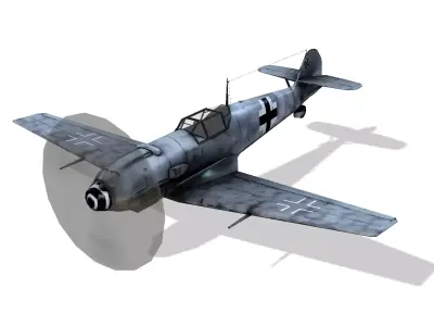 3D Airplane Model  Game Ready  Low Poly Asset Free low-poly 3D model