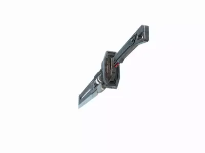 Sci-fi Cold Weapon Great Sword 3D model