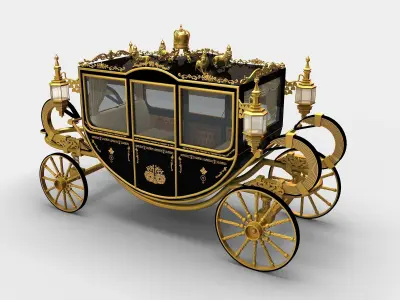 Diamond Jubilee Carriage 3D model