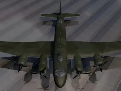 Focke-Wulf Fw-200C-1 Condor 3D model