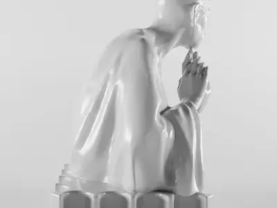 Mohandas Karamchand Gandhi 3D print model