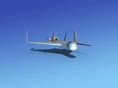 Harpy 1 UAV V03 3D model