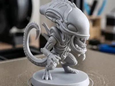 Alien Xenomorph Chibi 3D print model
