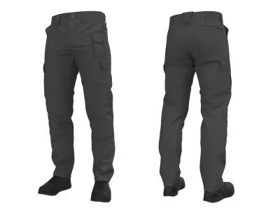 ABR PRO Pants - Marvelous Designer 3D model