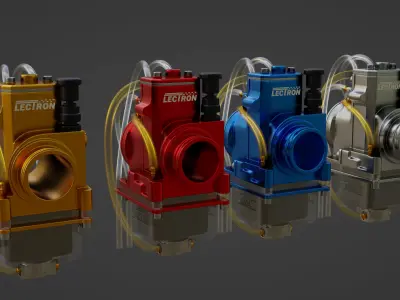 Mini Billetron by Lectron Low-poly 3D model