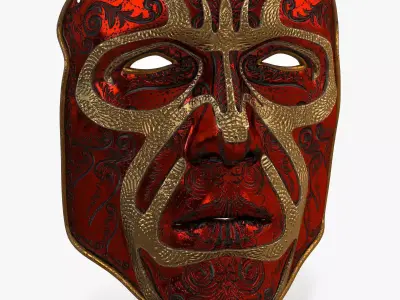 Metal Mask 3 3D model