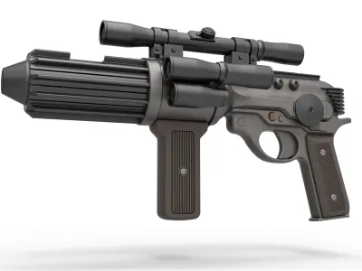 Carbine Rifle EE-4 from the game Star Wars Battlefront 3D model