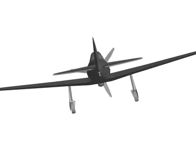 Mitsubishi A6M5 3D model