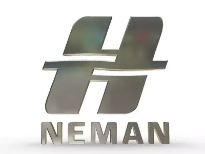 neman logo 3D model