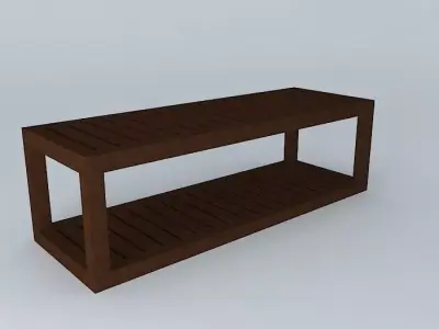 banco bench Free 3D model order