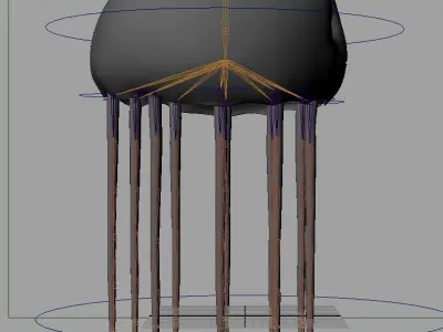 Rig Jelli Low-poly 3D model