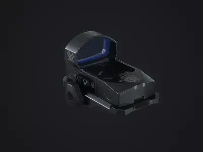  RDS VORTEX Venom 3 MOA Low-poly 3D model