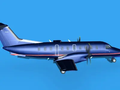 Embraer EMB120 Corporate 3 3D model
