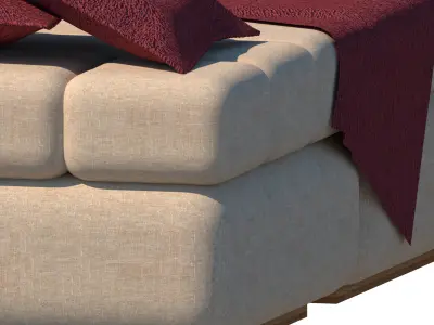 family sofa - Livingroom sofa - comfortable Free 3D model