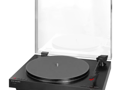  Vinyl Record Player Model, Black 