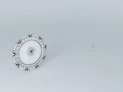 stargate circular light Free 3D model