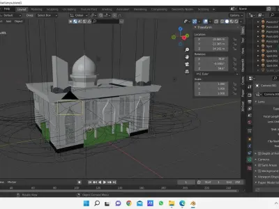 Mosque 3D model