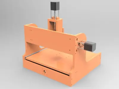 Student 3 axis CNC Free 3D model