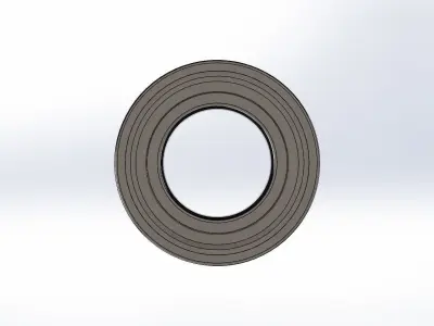 Rolamento de Esferas SKF 211-2Z Ball Bearing 3D model