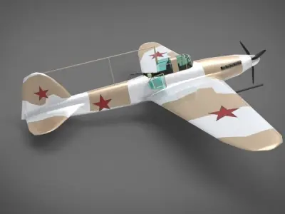 Ilyushin Il-2 Sturmovik 3D model