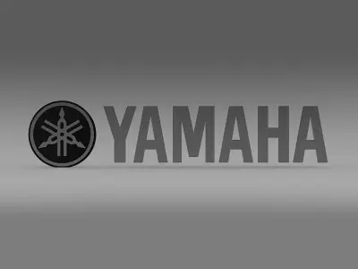 Yamaha Logo 3D model