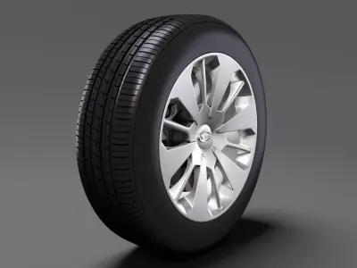 Daihatsu Thor wheel 2017 3D model