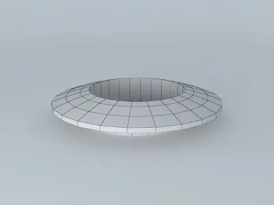 Ventilation grid for Mobile 3D model