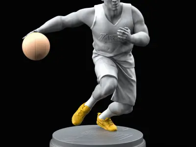 Basketball 3D Printable Free Free 3D print model