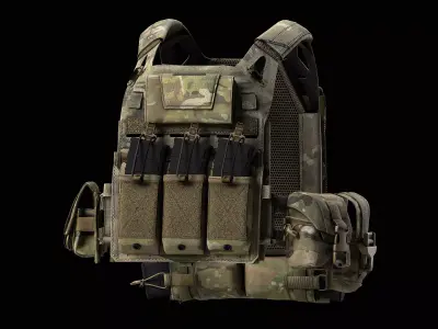 Crye Precision AirLite SPC V3 Low-poly 3D model