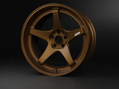 ESR AP5 FORGETECH Low-poly 3D model