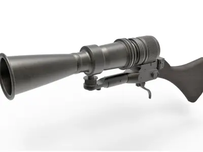 Jawa ion pistol from Star Wars 3D model