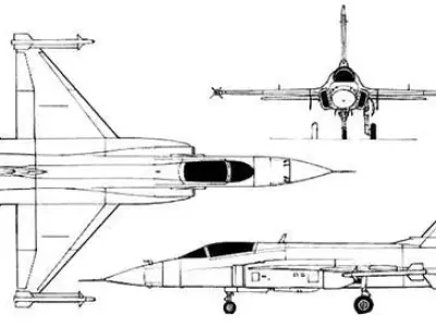 JF17 The Multirole Fighter Jet of Pakistan Air Force 3D model