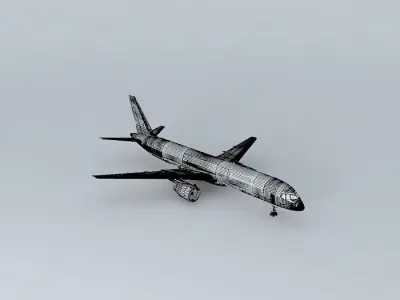 Icelandair Cargo Boeing 757 200PF EDIT! Free 3D model