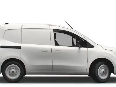 Generic EV Small Van SWB 2023 3D model