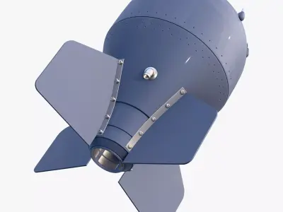 Air Dropped Bomb M1 3D model