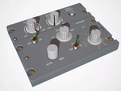 FLOOD Panel Low-poly 3D model