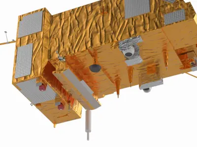 Meteorological Operational Satellite 3D model